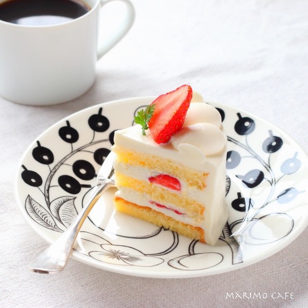 いちごのショートケーキ_Fotor