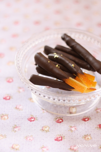 バレンタインスイーツ オランジェット Marimo Cafe 可愛くて美味しいお菓子レシピ Powered By ライブドアブログ