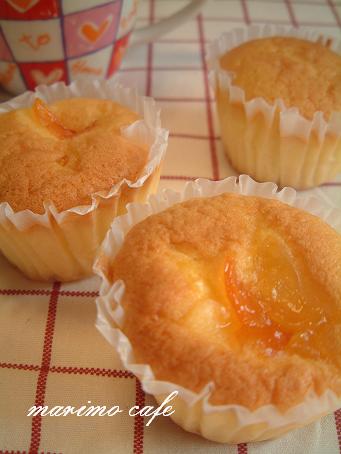 オレンジのミニカップケーキ Marimo Cafe 可愛くて美味しいお菓子レシピ Powered By ライブドアブログ