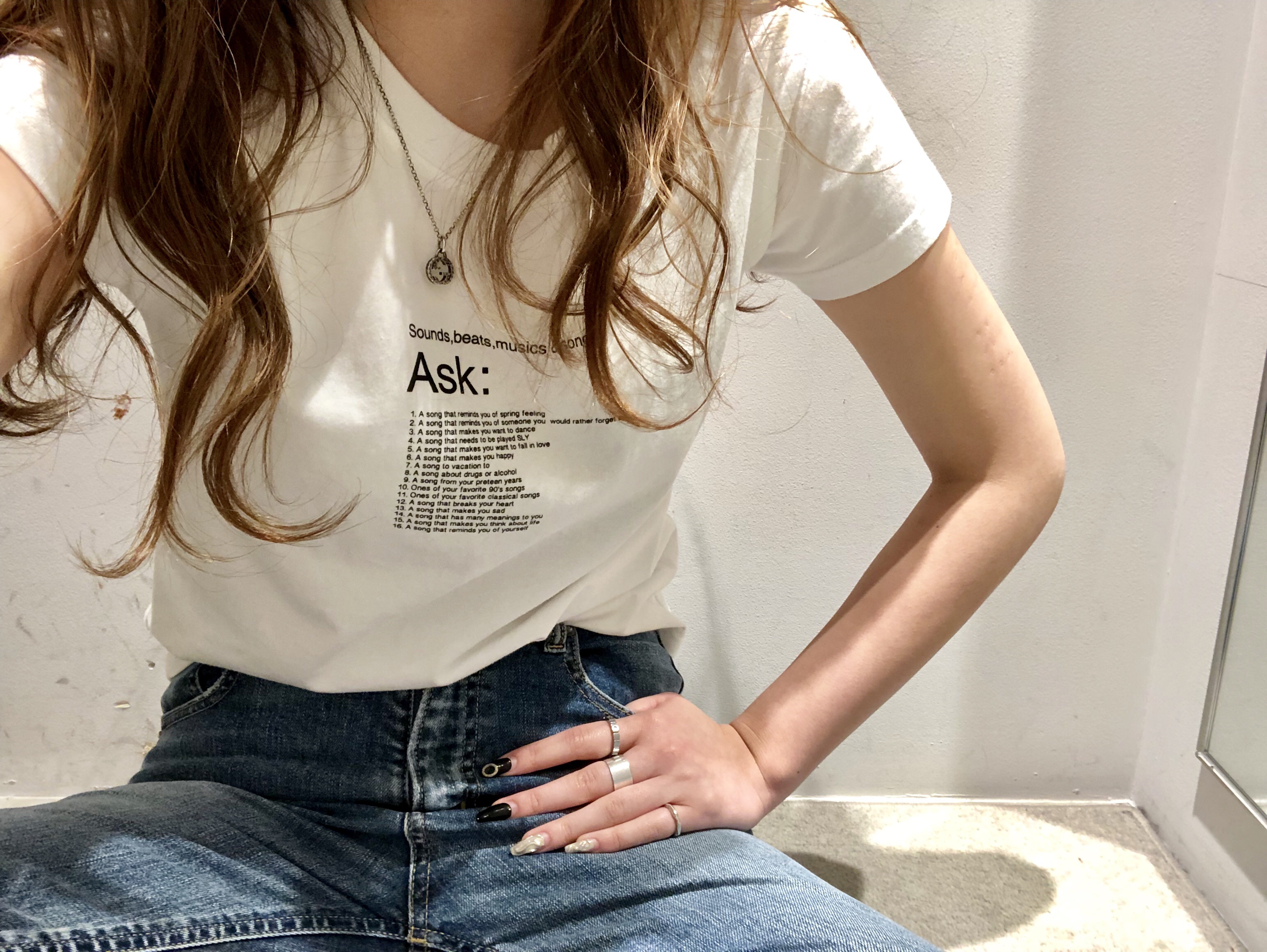 今年はプリントTシャツ♡