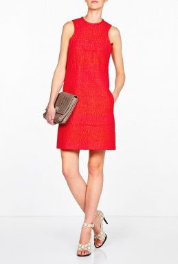 Carven Neutral Lace And Patent Peep Toe High Heels
