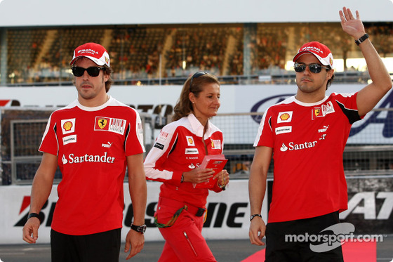 フェルナンド・アロンソ、フェリペ・マッサ