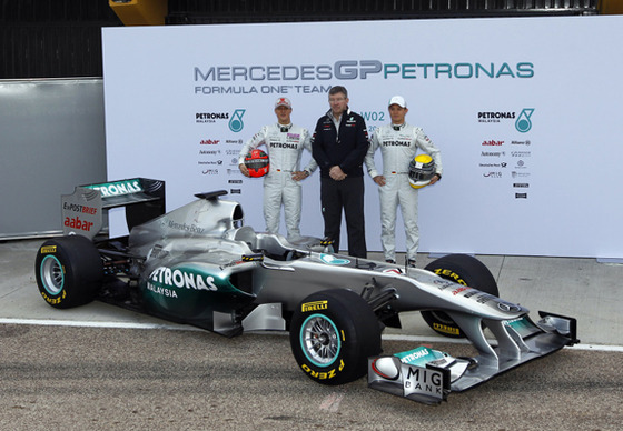 F1メルセデスAMG W01 ニコ・ロズベルグ 2010直筆サイン入りです F1メルセデスAMG W01 ニコ・ロズベルグ 2010直筆サイン入りです