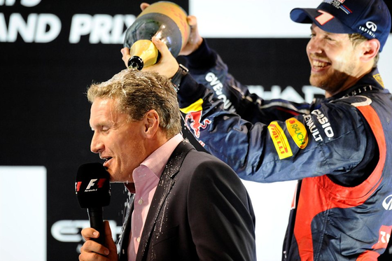 デイヴィッド・クルサード、セバスチャン・ベッテル、2012年F1アブダビGP