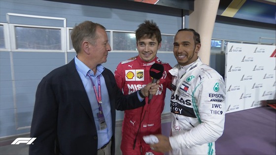 マーティン・ブランドル、ルイス・ハミルトン、シャルル・ルクレール