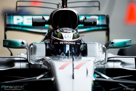 メルセデスF1 W08:F1テスト2017年3月8日
