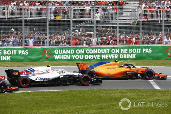 ストフェル・ヴァンドールン(マクラーレン)、セルゲイ・シロトキン(ウィリアムズ):2018年F1カナダGP