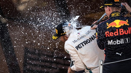 ルイス・ハミルトン、マックス・フェルスタッペン:2018年F1スペインGP