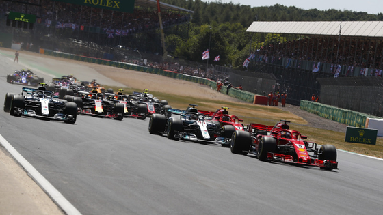 2018年F1イギリスGP スタート