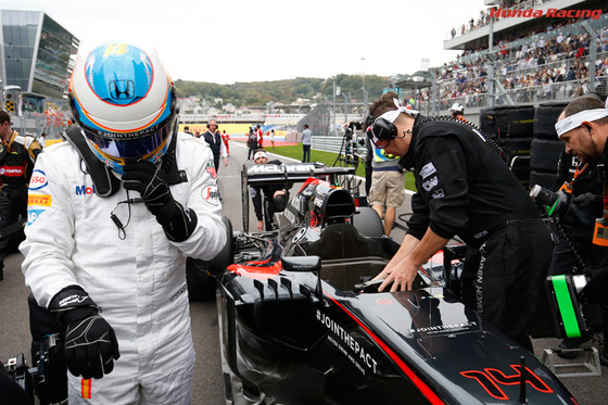 フェルナンド・アロンソ(マクラーレン・ホンダ) F1ロシアGP ソチ
