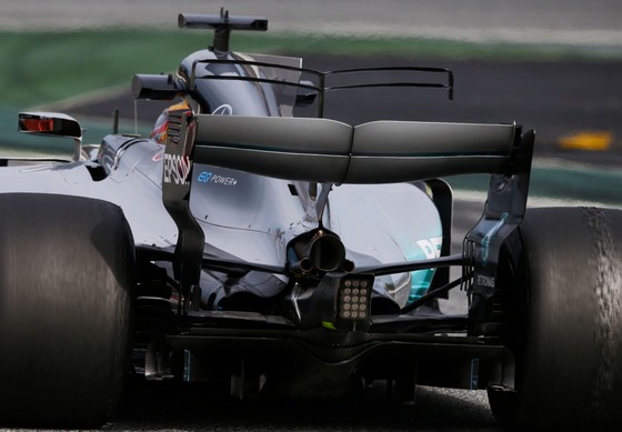 メルセデスF1 W08、ルイス・ハミルトン:F1テスト2017年3月8日