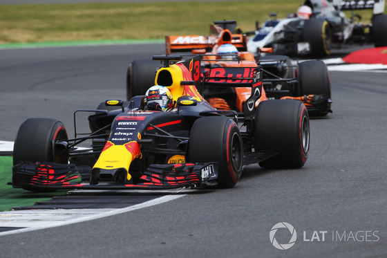 ダニエル・リチャルド(レッドブル)2017年F1イギリスGP