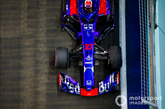 ピエール・ガスリー(トロ・ロッソ・ホンダ)2018年F1シンガポールGP