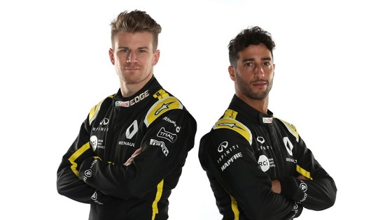 ニコ・ヒュルケンベルグ、ダニエル・リチャルド(ルノー)