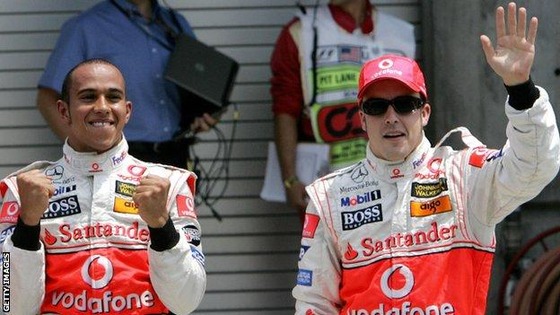 ルイス・ハミルトンとフェルナンド・アロンソ:2007年F1