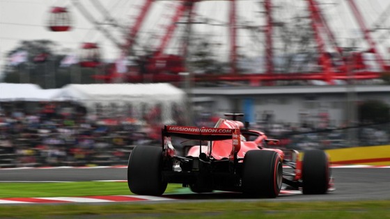 セバスチャン・ベッテル(フェラーリ)2018年F1日本GP