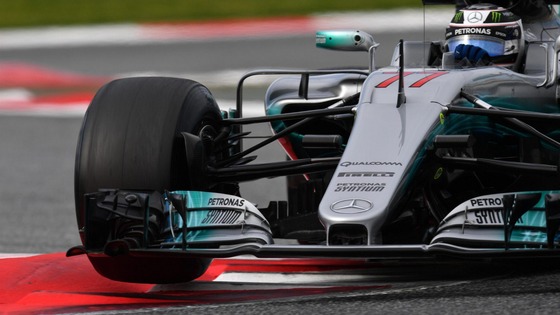 メルセデスF1 W08:F1テスト2017年3月8日