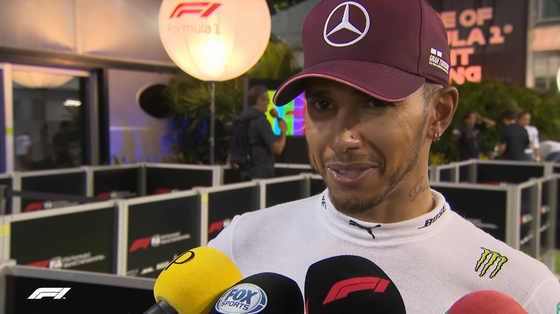 ルイス・ハミルトン(メルセデス)2018年F1シンガポールGP