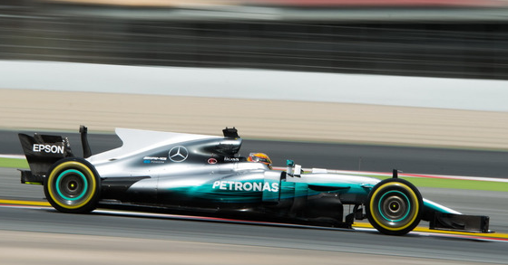 ルイス・ハミルトン(メルセデス)バルセロナF1テスト2017年3月