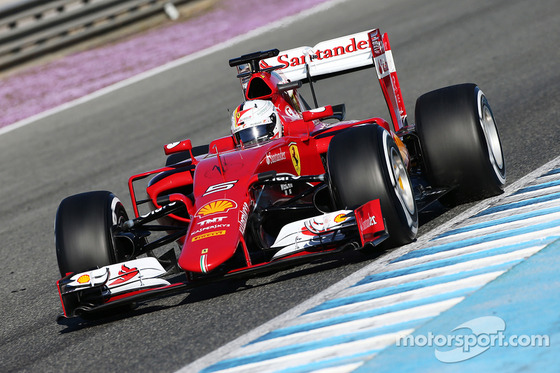 ベッテル(フェラーリ)、トップタイム: ヘレスF1テスト2015年2 ベッテル(フェラーリ)、トップタイム: ヘレスF1テスト2015年2