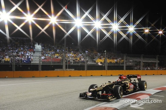 キミ・ライコネン(ロータス)、2013年F1シンガポールGP予選