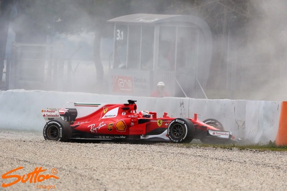 キミ・ライコネン(フェラーリSF70H):F1テスト2017年3月8日