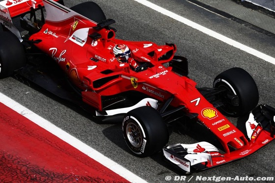 フェラーリSF70H:F1テスト2017年3月8日