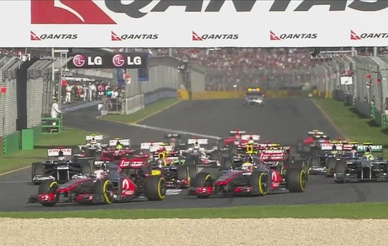 F1オーストラリアGP、スタート