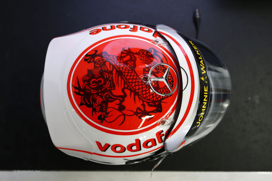 ジェンソン・バトンのヘルメット、2012年F1日本GP
