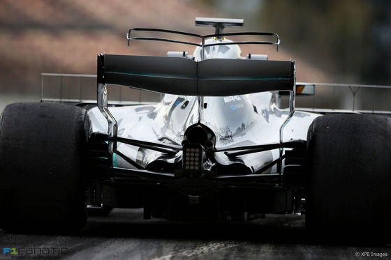 ルイス・ハミルトン(メルセデスF1 W08)F1テスト