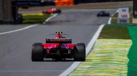 キミ・ライコネン(フェラーリ)2017年F1ブラジルGP
