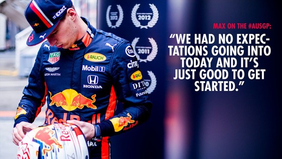 マックス・フェルスタッペン(レッドブル・ホンダ)2019年F1オーストラリアGP