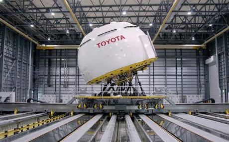 トヨタのドライビング・シミュレータ