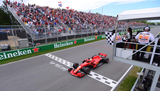 セバスチャン・ベッテル(フェラーリ)優勝!:2018年F1カナダGP
