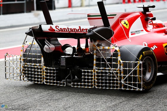 フェラーリSF70H:F1テスト2017年3月8日
