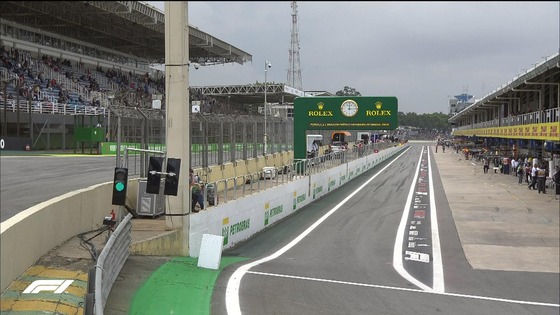 2018年F1ブラジルGPフリー走行2回目スタート