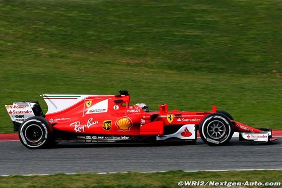 フェラーリSF70H:F1テスト2017年3月8日