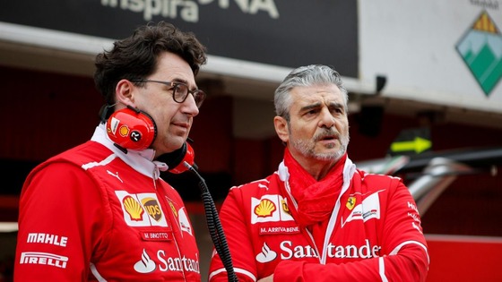 マッティア・ビノット、マウリツィオ・アリヴァベーネ:フェラーリ - 2018年F1