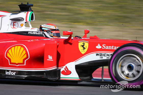 キミ・ライコネン(フェラーリ)、バルセロナ