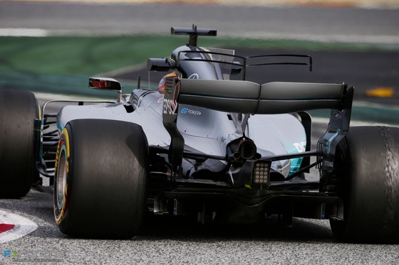 メルセデスF1 W08:F1テスト2017年3月8日