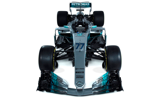 メルセデスF1 W08、ヴァルテリ・ボタス仕様
