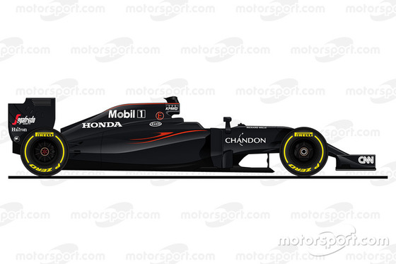 マクラーレン・ホンダMP4-31のイラスト
