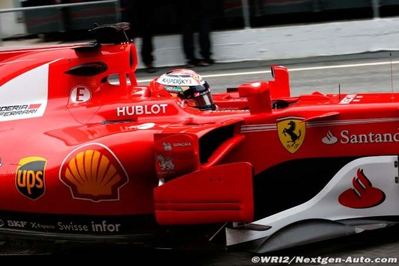 フェラーリSF70H:F1テスト2017年3月8日