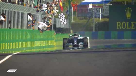 ルイス・ハミルトン 優勝!:2018年F1ハンガリーGP