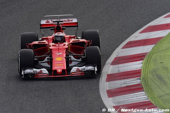 フェラーリSF70H:F1テスト2017年3月8日