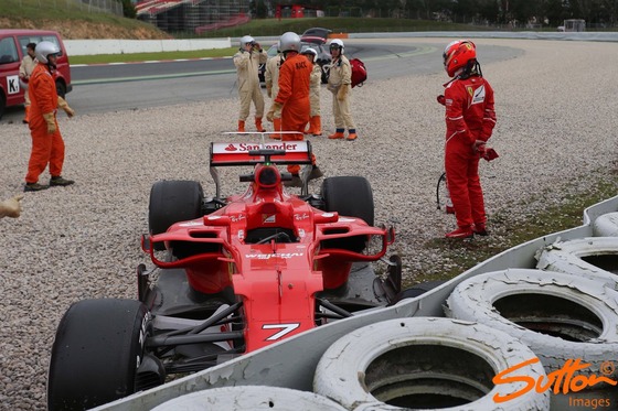 キミ・ライコネン(フェラーリSF70H):F1テスト2017年3月8日