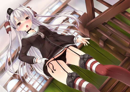 【２次】ただの紐なのにすごくエロい紐パン姿の女の子の二次画像　その２【下着】