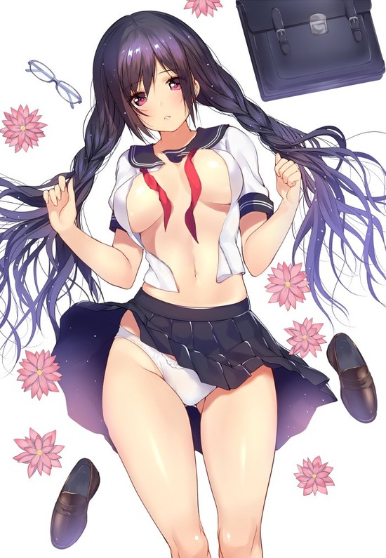【２次】可愛い制服美少女の二次エロ画像　その８【制服】