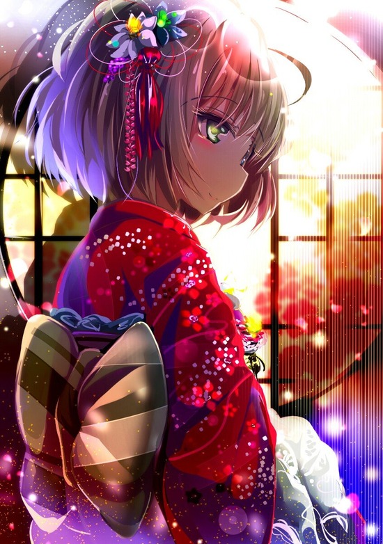 【２次】和服美人な女の子の二次画像　その１１【和服】