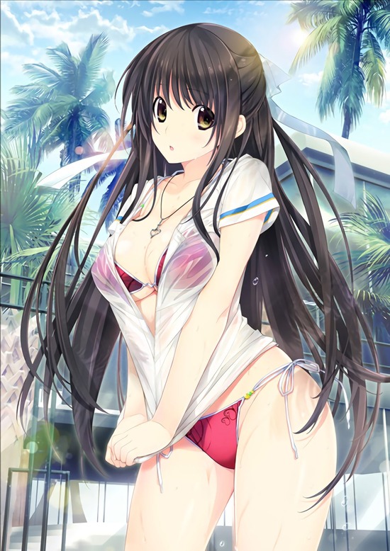 【２次】水着姿の可愛い女の子の二次画像　その１２【水着・非エロ】